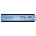Full color Nameplate with Architectural Holder - Wall (1.75"X9.125")